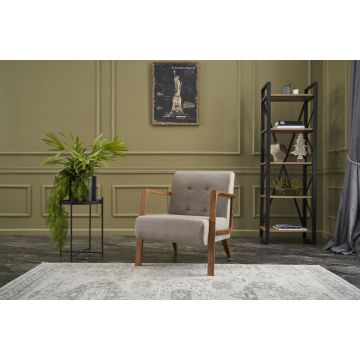 Stijlvolle Wing Chair in Crème - Modern Ontwerp, Comfortabel en Duurzaam