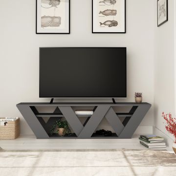 Woody Fashion TV-meubel | 18 mm dik | Antraciet
