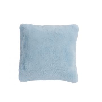 Kussen Mila polyester - lichtblauw
