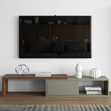 Tv-meubel Movie | 110 x 35,4 x 32 cm | Walnootfineer