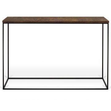 Sidetable Gleam 120cm - roest/staal