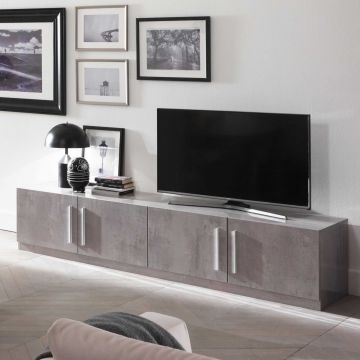 Tv-meubel Greta 208 cm - beton