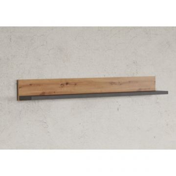 Wandplank Follow | 180 x 22 x 20 cm | Artisan Oak