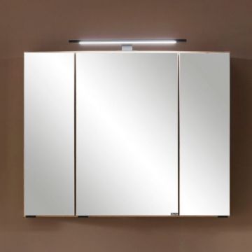 Armoire de toilette Meran | 80 x 20 x 64 cm | Wotan Oak design