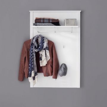 Panneau d'armoire Ole | 81 x 26 x 122 cm | Blanc