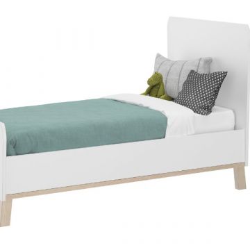 Barrières de lit Aaron | 140 x 1,8 x 18 cm | Blanc