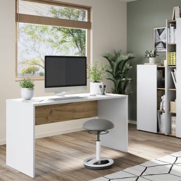 Ensemble de bureau Yannai | Bureau, armoire à dossiers | Oak White design