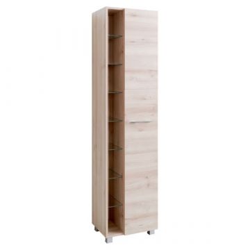 Armoire à colonnes Portofino | 45 x 35 x 180 cm | Beech Oak design