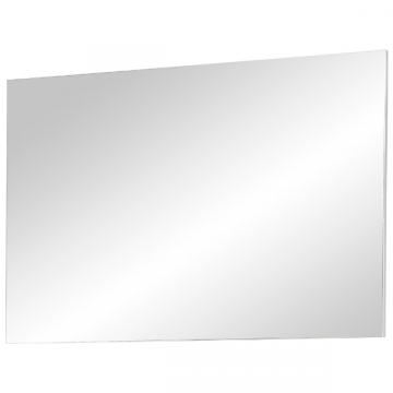 Spiegel Stoffel 87x60cm met witte rand