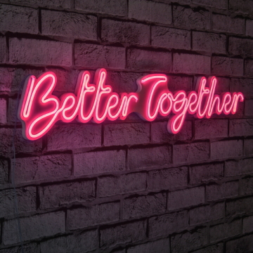 Neonverlichting Better Together - Wallity reeks - Roze