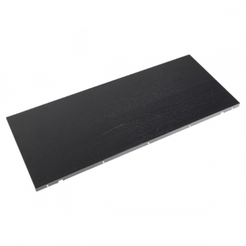 Placage chêne noir mat feuille Sieg, 2 pièces, 50x120cm