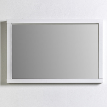 Miroir mural LaFabrica | 60 x 6 x 90 cm | Blanc mat