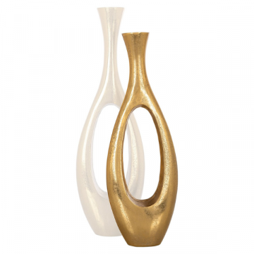 Vase Florine - 20x9x55 cm - Or 