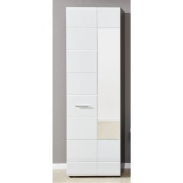 Hoge kast Line | 60 x 35 x 191 cm | High Glossy White