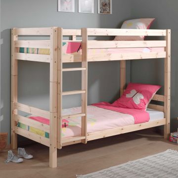 Stapelbed Claire 160cm - dennenhout