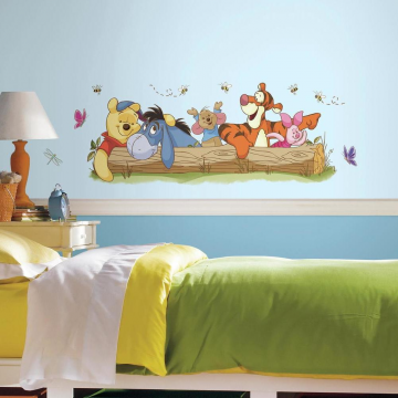Sticker mural XL Winnie the Pooh and Friends