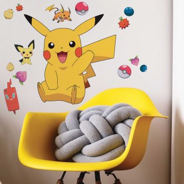 Stickers muraux Pokémon Pikachu
