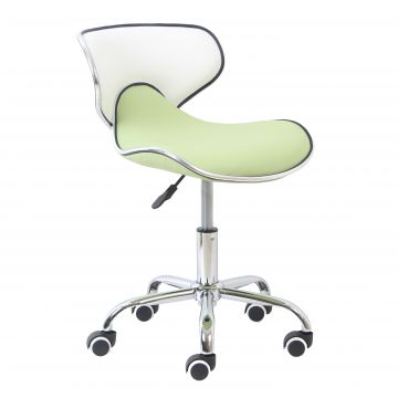 Bureaustoel Spring - groen/wit