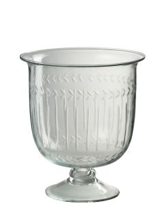 Vaas romeins glas transparant