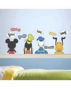 Muurstickers Mickey Mouse & Friends Dry Erase