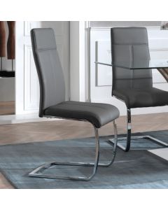 Chaise cantilever Elio - gris