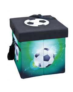 Opbergbox Voetbal - groen/zwart 