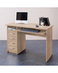 Table de bureau London 140cm - anthracite Moderne - Vipack