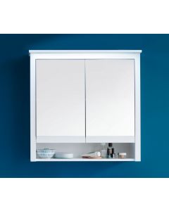 Armoire de toilette Ole | 81 x 25 x 80 cm | Blanc