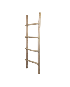 Decoratieve ladder 50x150cm - teak
