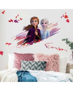 XL muursticker Frozen 2 Anna & Elsa